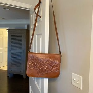 Patricia Nash leather rose bag